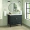 James Martin Vanities 36'' Vanity, Carbon Oak w/ 3 CM Lime Delight Quartz Top 485-V36-CBO-3LDL - alternate 6